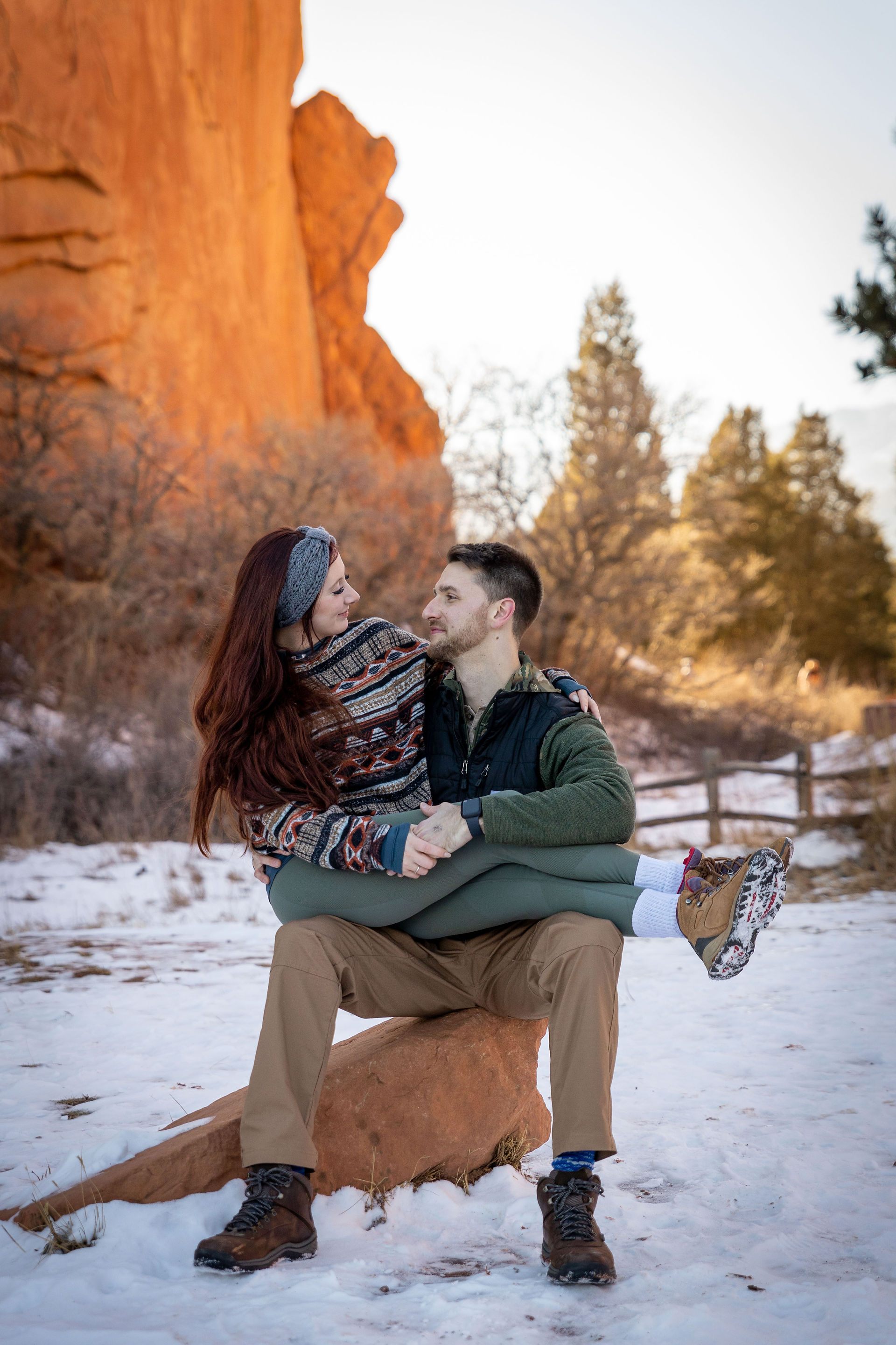 Garden of the Gods engagement photography in Colorado Springs