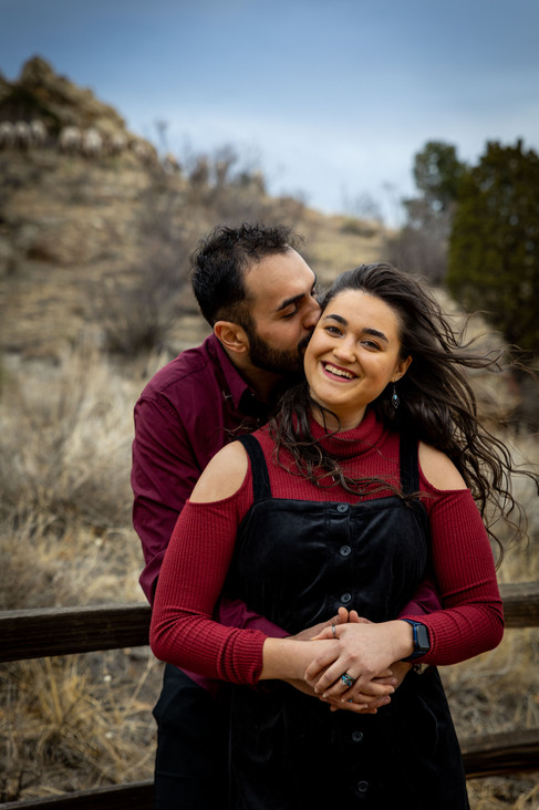Garden of the Gods engagement photography