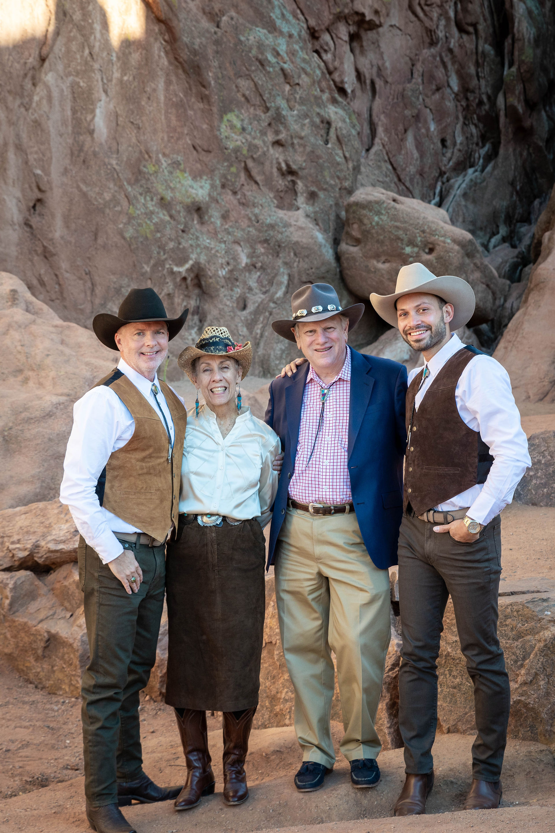 LGBTQ+ elopement at Garden of the Gods and The Broadmoor Hotel