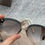 Thumbnail: Bvlgari Sunglasses 8226B Clover Crystal Logo Black