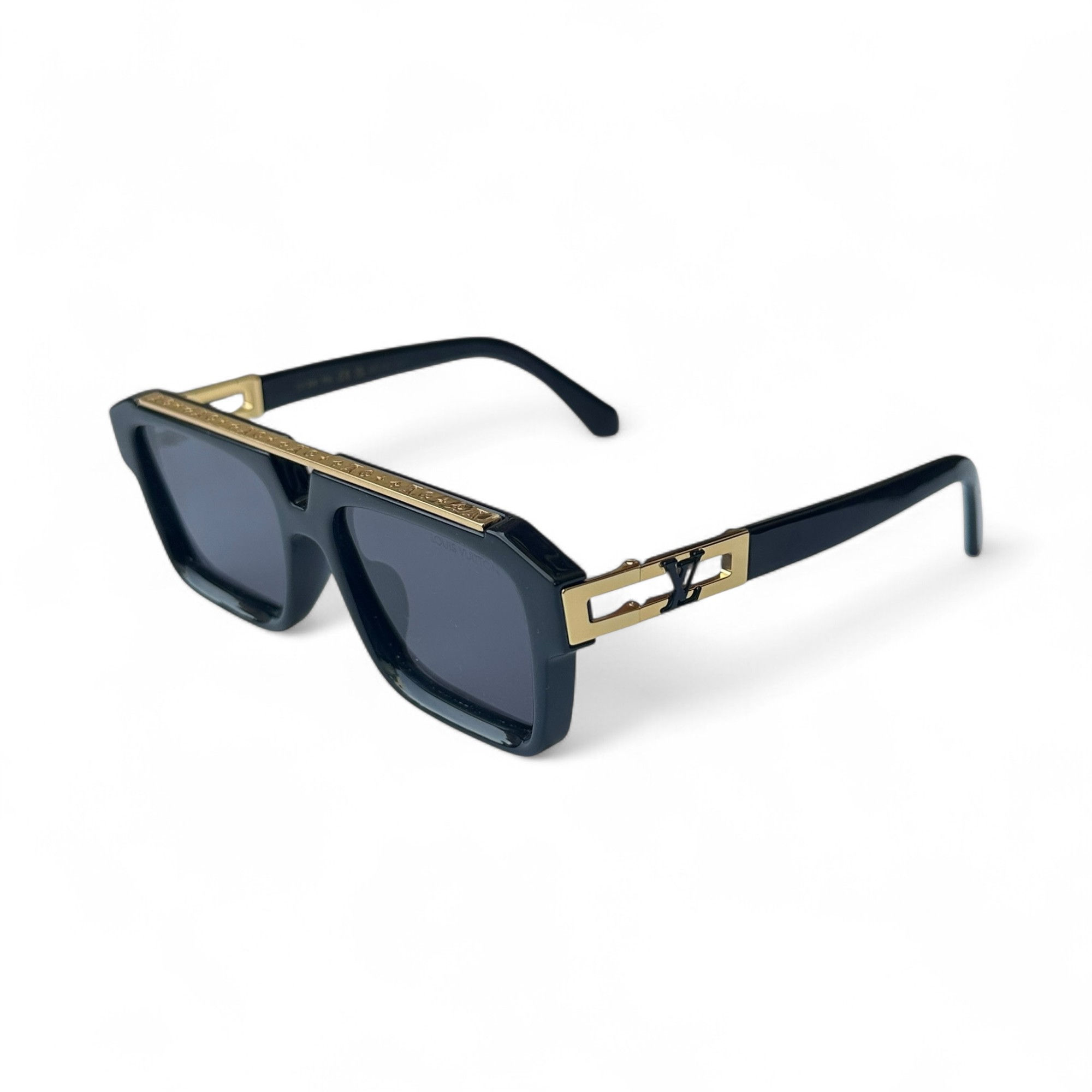 Louis Vuitton Sunglasses 1.1 Mascot Pilot Square Black