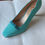 Thumbnail: Gucci Heels GG Marmont Accent Turquoise size 39IT