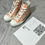 Thumbnail: Dior B23 High-top Oblique Sneakers Canvas Orange Monogram size 42.5EU