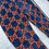 Miniatura: Gucci Sweatpants GG Monogram Track Velour Navy and Orange size L