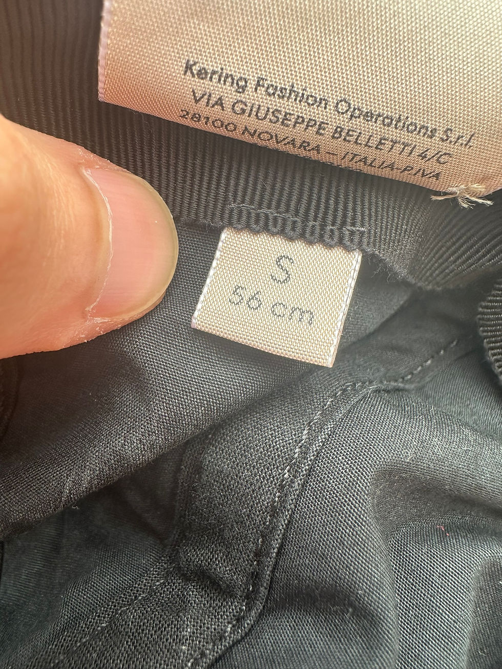 Thumbnail: Gucci Hat Ken Scott Floral Theme GG Marmont Logo Black size S