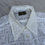 Miniatura: Fendi Transparent Shirt Short-sleeve FF Monogram Ivory size L