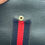 Thumbnail: Gucci Wallet Vintage Web Gray Leather Coin Purse Logo
