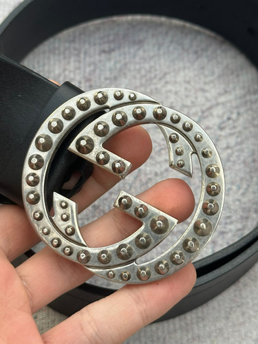 【美品】 GUCCI Gバックル ベルト付き シルバー ブラック s_wp_6605d853382db88e878d3cfb.webp