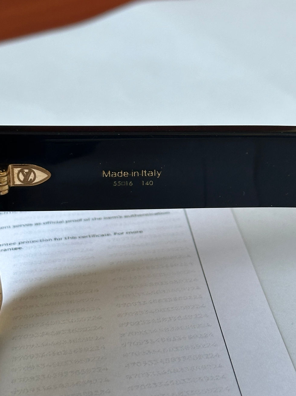 Thumbnail: Louis Vuitton Sunglasses LV Monogram Black