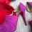 Thumbnail: Christian Louboutin Heels Drapiday D'orsay Purple Suede size 39FR