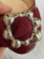 Miniatura: Salvatore Ferragamo Pumps Flair Burgundy Leather Shoes size 36EU