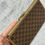Thumbnail: Celine Long Wallet Macadam Brown Logo Monogram Vintage Purse