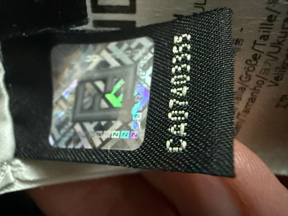 Thumbnail: Fendi Sweater Monogram Logo Stripe Black Wool size 50IT