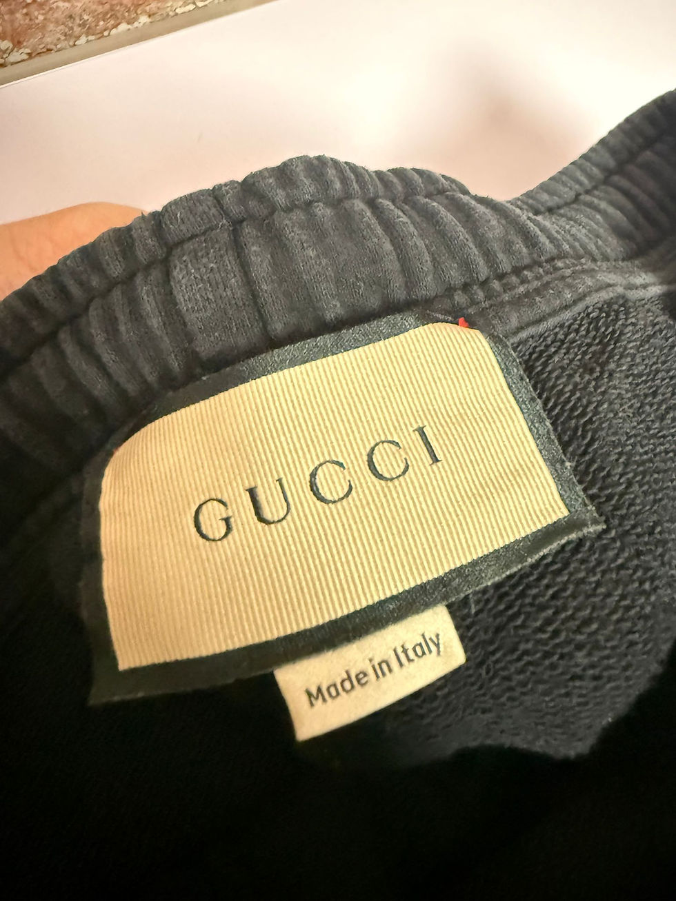 Thumbnail: Gucci Sweatpants Stars Logo Print Black size S