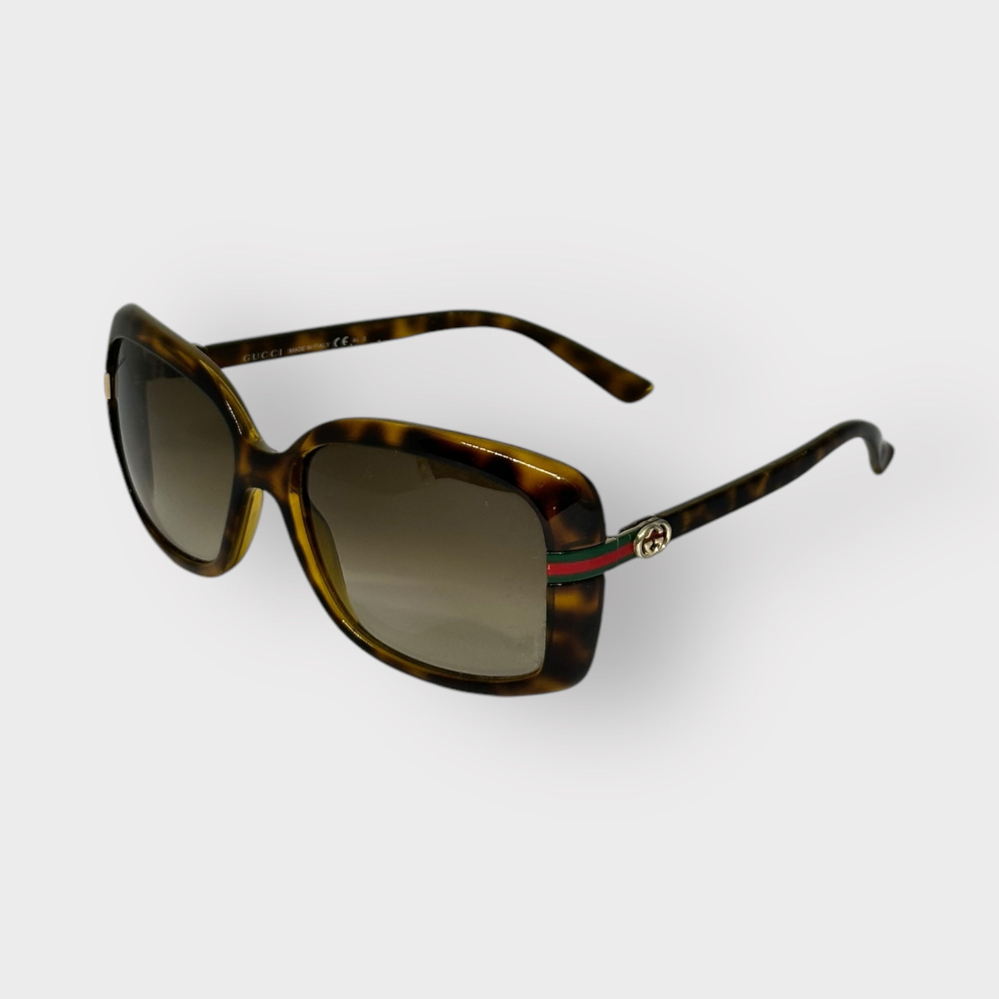 Gucci Sunglasses Vintage Interlocking G Logo Web