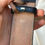 Miniatura: Gucci Belt Web Navy and Red Leather Interlocking G size 90/36