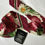 Thumbnail: Gucci Silk Bow Handkerchief Floral Burgundy
