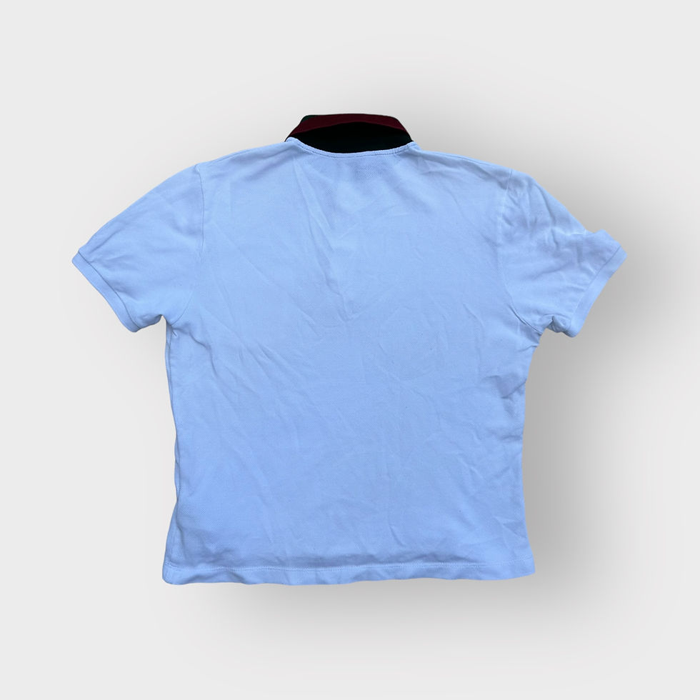 Miniatura: Gucci Polo T-Shirt Web Collar White Classic size M