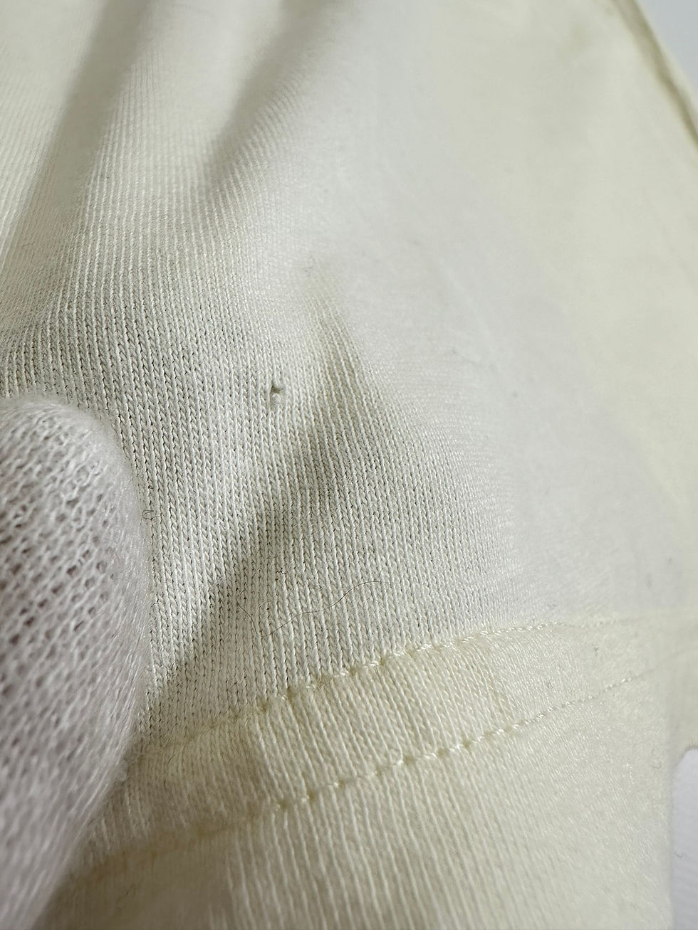 Miniatura: Gucci T-Shirt Idol Ivory and Purple Logo