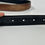 Miniatura: Gucci Thin Belt Black Leather Interlocking G Buckle size 80/32