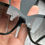 Thumbnail: Chanel Sunglasses 6012 5018G Plastic Black Wide Logo