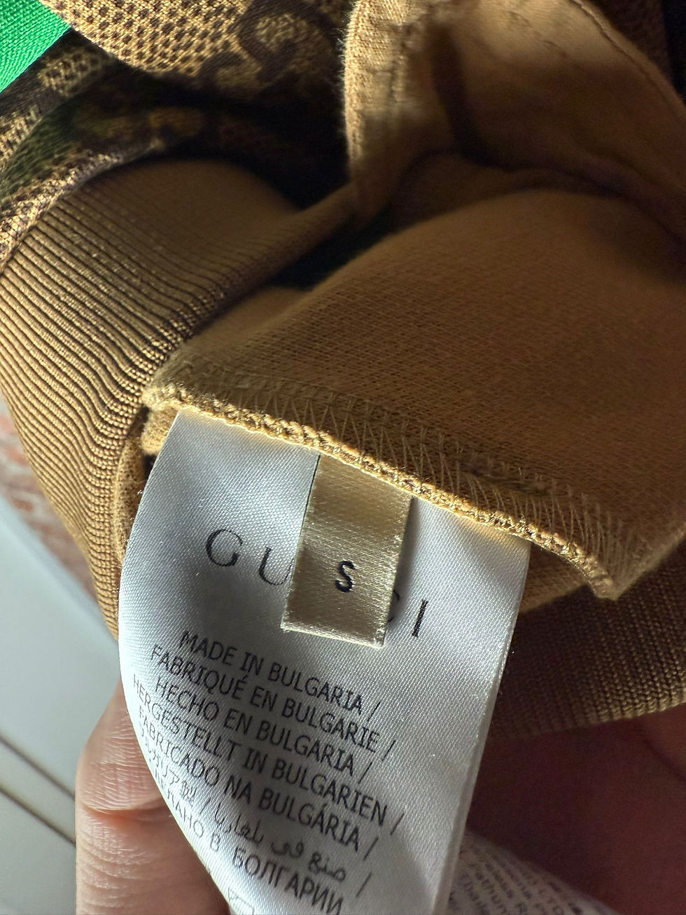 Thumbnail: Gucci Tracksuit Sweatshirt Uniform GG Monogram Brown size S