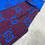 Thumbnail: Gucci Scarf Jacquard GG Monogram Wool Stole Violet and Blue