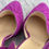 Thumbnail: Christian Louboutin Heels Drapiday D'orsay Purple Suede size 39FR