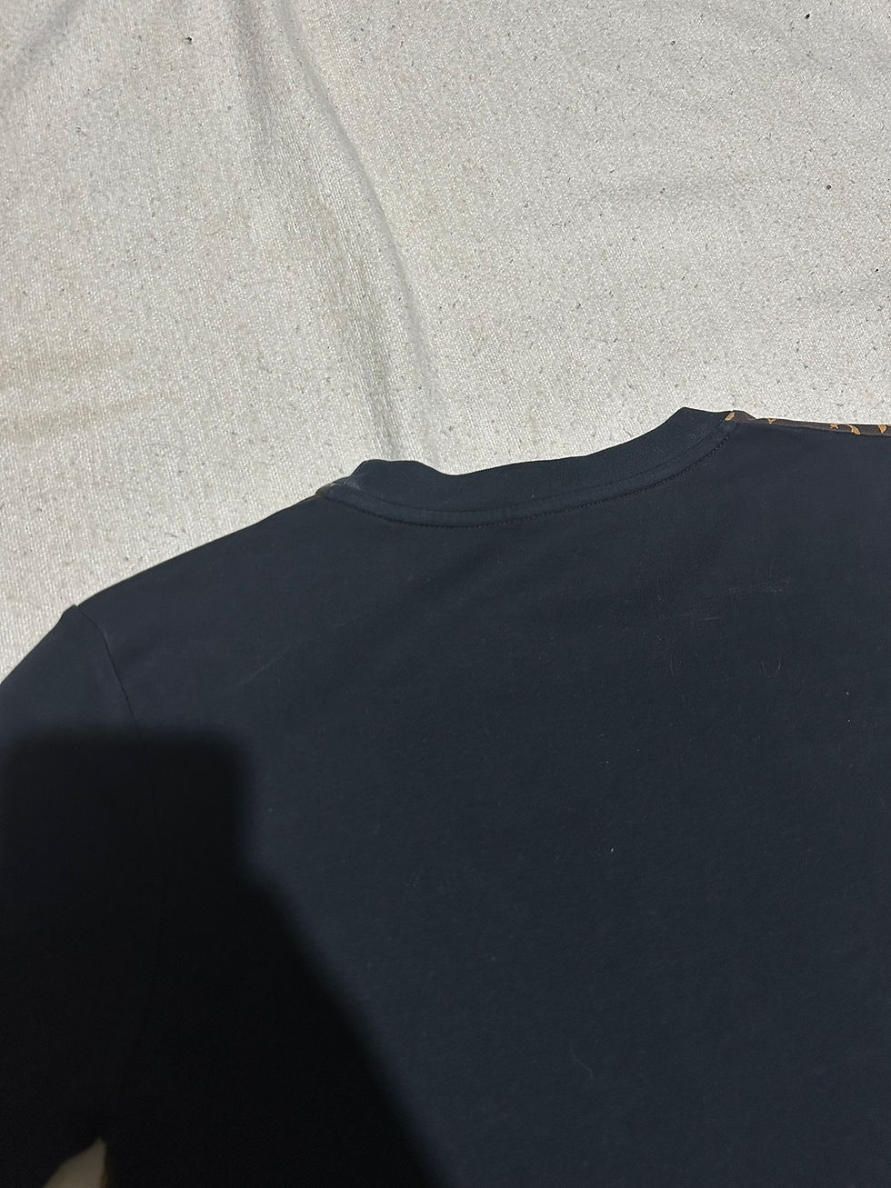 Thumbnail: Louis Vuitton T-Shirt Monogram LV Brown Logo Top size XS
