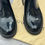 Thumbnail: Louis Vuitton Drops Boots LV Monogram Black Rubber Shiny size 40IT