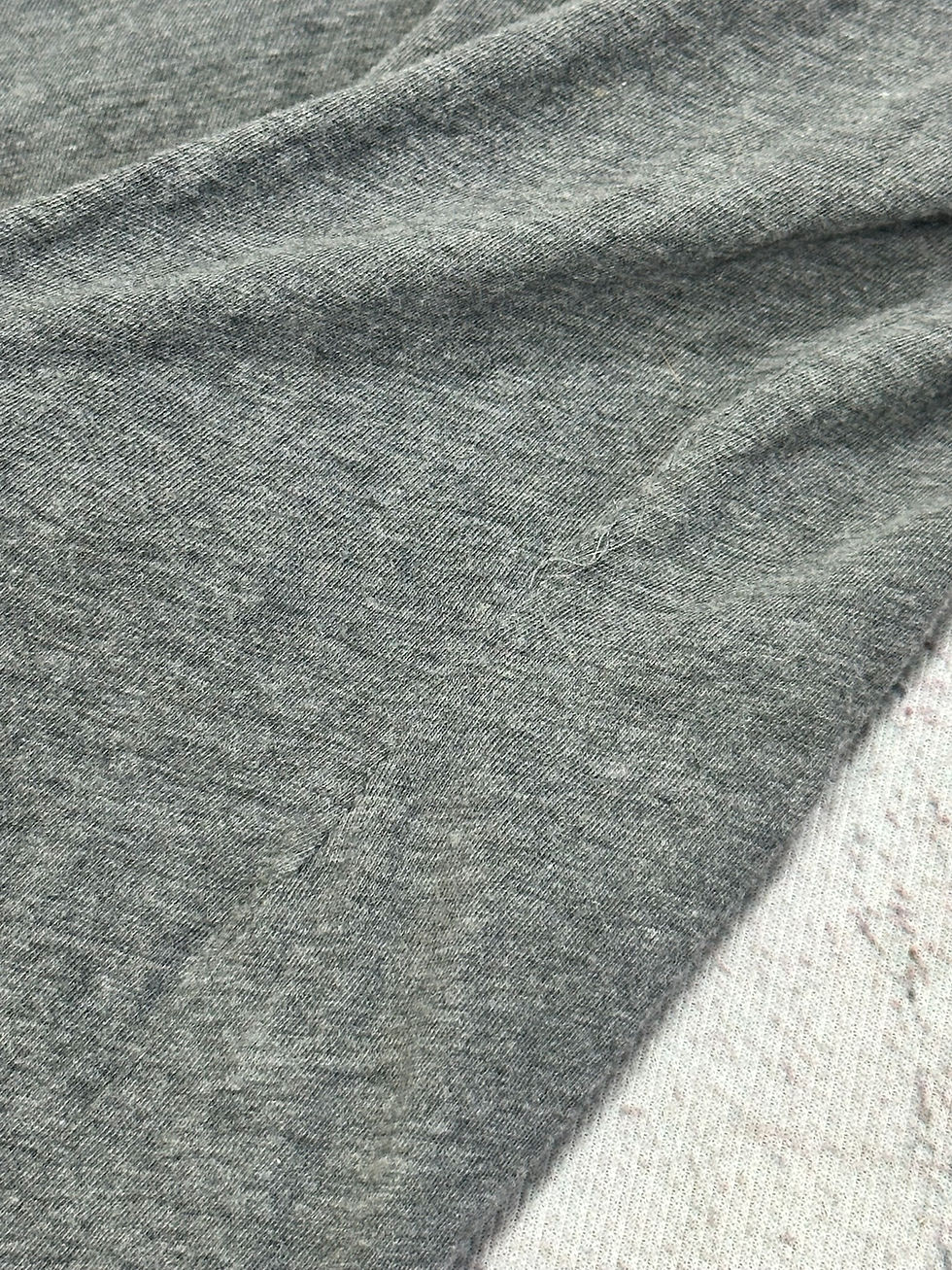 Thumbnail: Gucci T-Shirt Vintage Made in Italy Logo Print Classic Gray size S