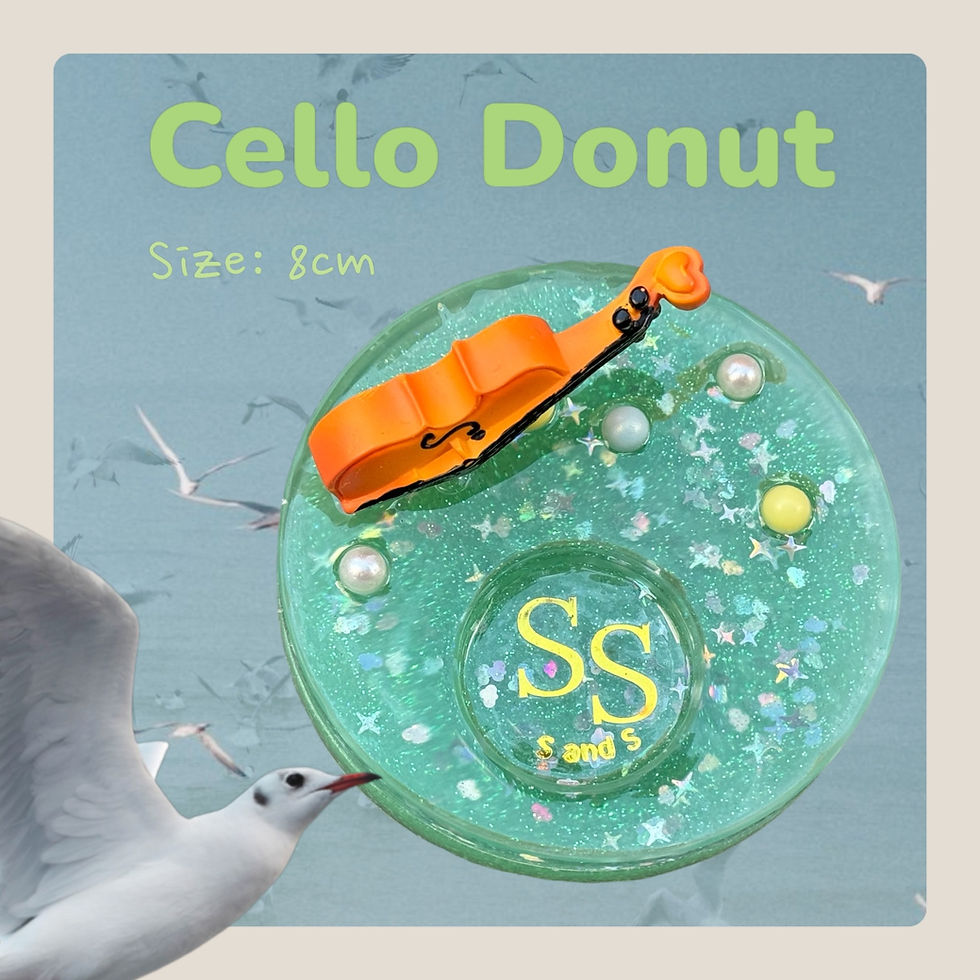 Thumbnail: Mint Green Cello Donut