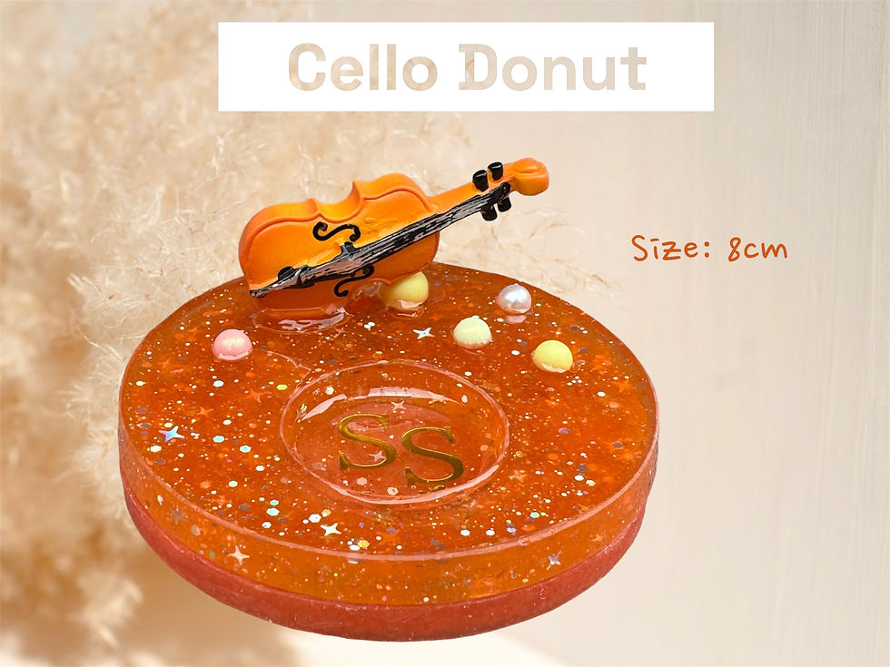 Thumbnail: Papaya Orange Cello Donut