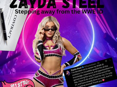 Zayda Steel: Stepping away from the WWE ID