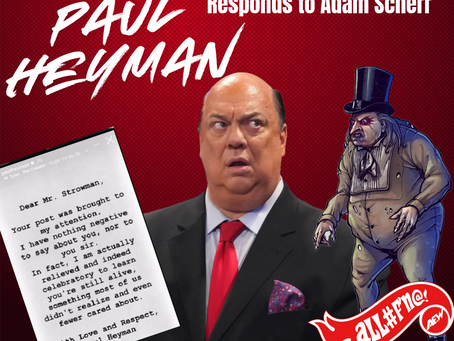 Paul Heyman responds to former WWE star Adam Scherr