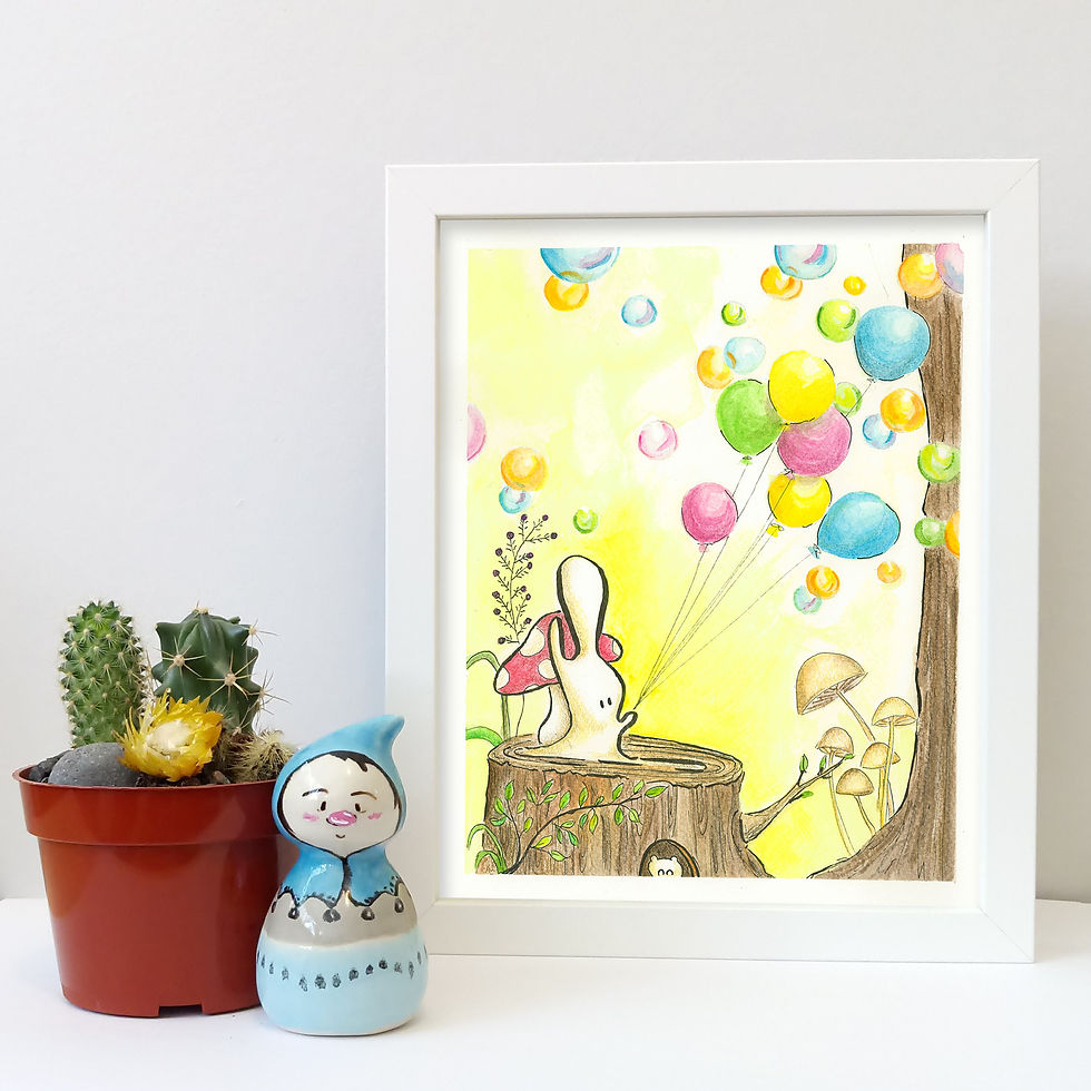Thumbnail: The Playground - 8x10 Art Print