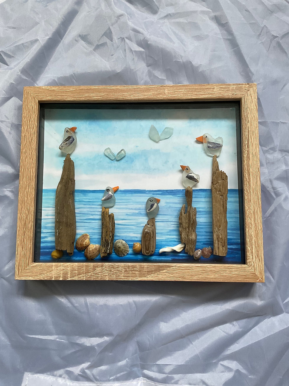 Driftwood Gathering SOLD