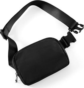 Unisex Mini Belt Bag with Adjustable Strap Small Fanny Pack for Workout Running Traveling Hiking