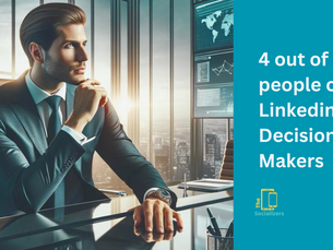 4 out of 5 people on LinkedIn drive business decisions - So, what are the LinkedIn Articles that these Decision-Makers Read?