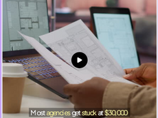 The opening page of a video