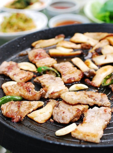 Belly Bbq Beef Samgyupsal In Korean Samgyeopsal Pork Belly
