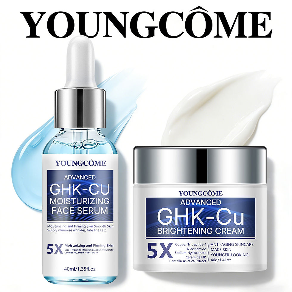 Miniatura: GHK-CU Copper Peptide Anti-Aging Face Cream & Serum - Firming & Hydrating Moistu