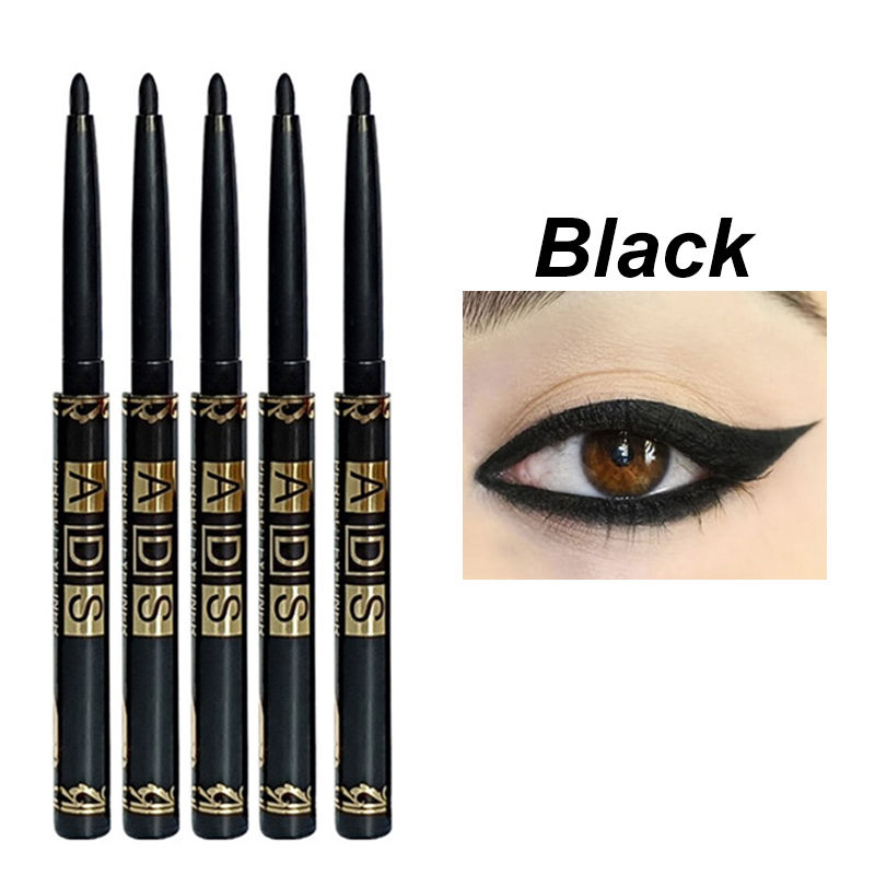 Miniatura: 1/5/12pcs Black Brown Eyeliner Pencils Long-Lasting Waterproof Smudge-Proof Twis