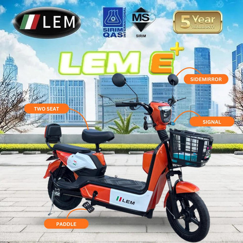 Electric Bike Lem Scooter Elettrico 250w Bicicletta Elettrica Lem - Main Image
