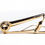 Thumbnail: Gold Puffing Pipe Tie Clip