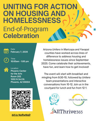 Uniting for Action on Housing and Homelessness End of Program Celebration