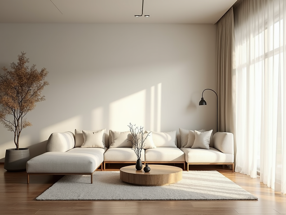 Living room with scents