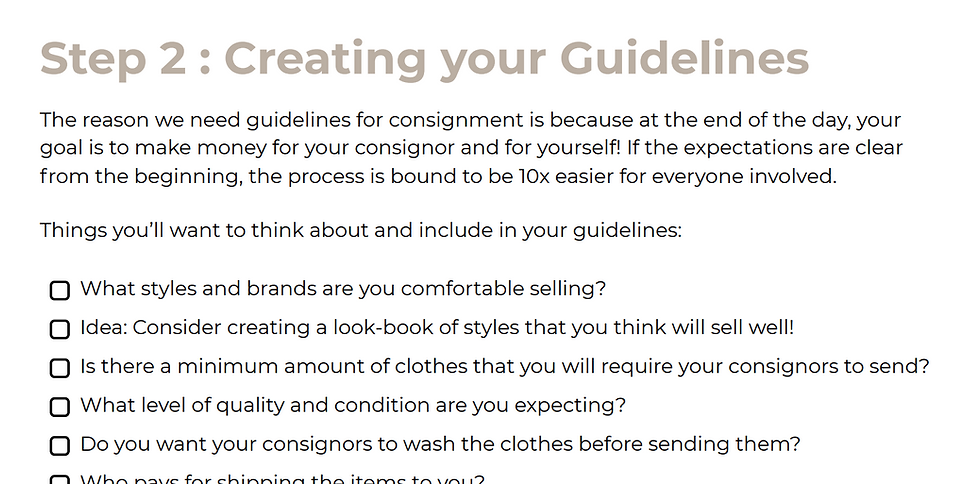 Thumbnail: Consignment 101