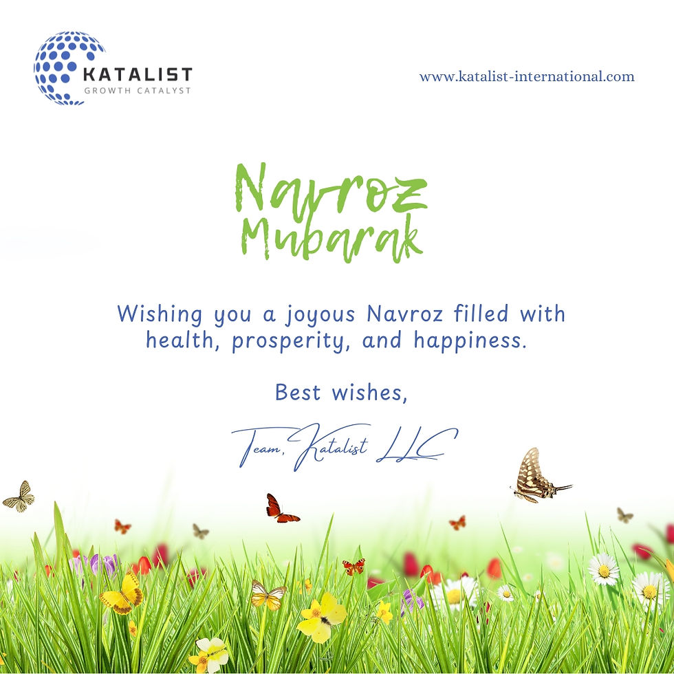 Wishing you a joyous and prosperous Navroz!