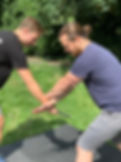 Male self defence class